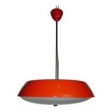 Red Hanging Lamp Model 1117 by Josef Hurka for Napako