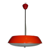 Lampe Suspendue Rouge Modèle 1117 par Josef Hurka pour Napako