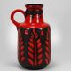 Large Ceramic Art Vase "Fat Lava" by Scheurich, West Germany, 1970s