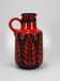 Large Ceramic Art Vase "Fat Lava" by Scheurich, West Germany, 1970s