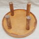 Vintage ceramic coffee table by Vallauris by R Leduc