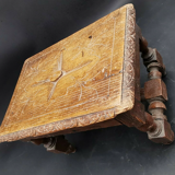 Low stool in old wood