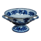 Iron earth compote bowl