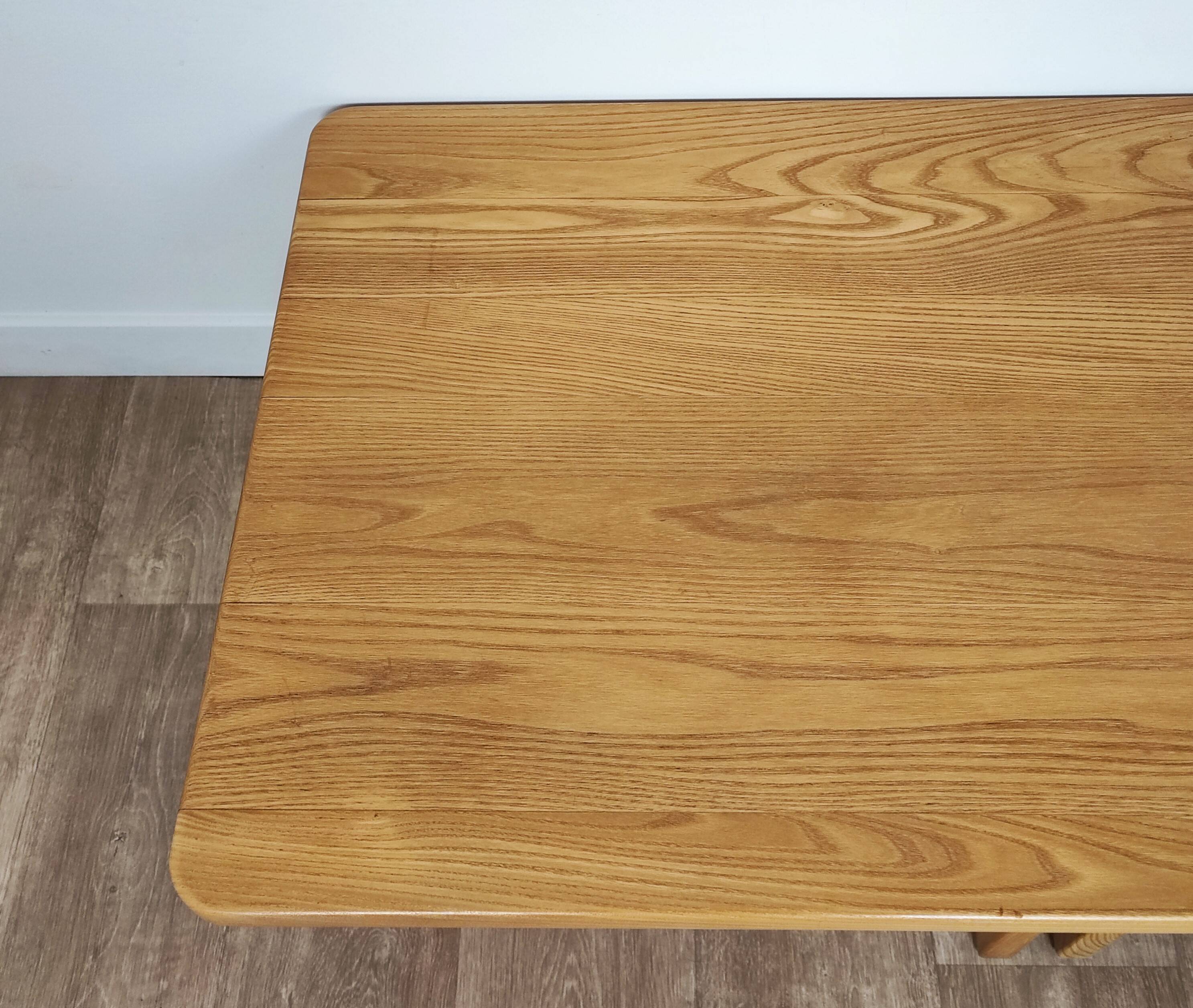 Elm coffee table, 1980