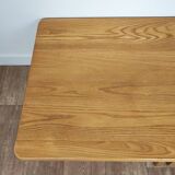 Elm coffee table, 1980