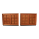A pair of chests of drawers from the "Caccia alla Volpe" collection by Linea Arredo.