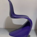Vintage chair in purple by Verner Panton for Bayer, 1960s
