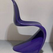 Vintage chair in purple by Verner Panton for Bayer, 1960s