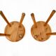 Set of 2 Charlotte Perriand Stools for Les Arcs, 1960s