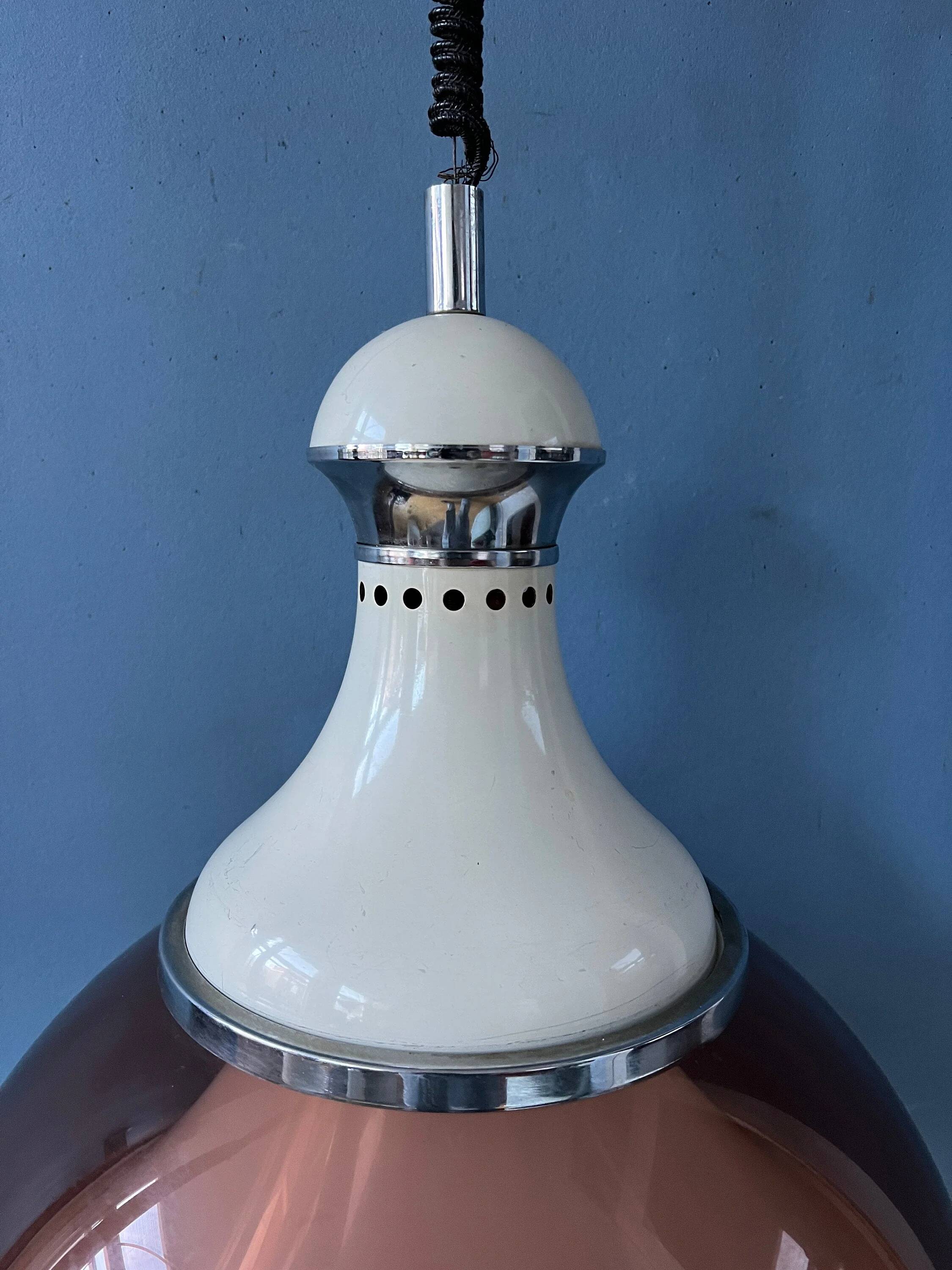 Suspension vintage Stilux Milano Space Age