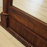 Mirror in wooden frame, Danish design, 1970s, production: Denmark