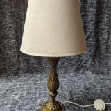 Baroque style lamp in bronze
