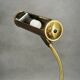 Lampe de bureau en laiton réglable, Allemagne, années 1960