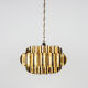 Rare brass pendant lamp by Thorsten Orrling, Hans-Agne Jakobsson, Denmark, 1960s