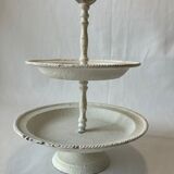 White metal display