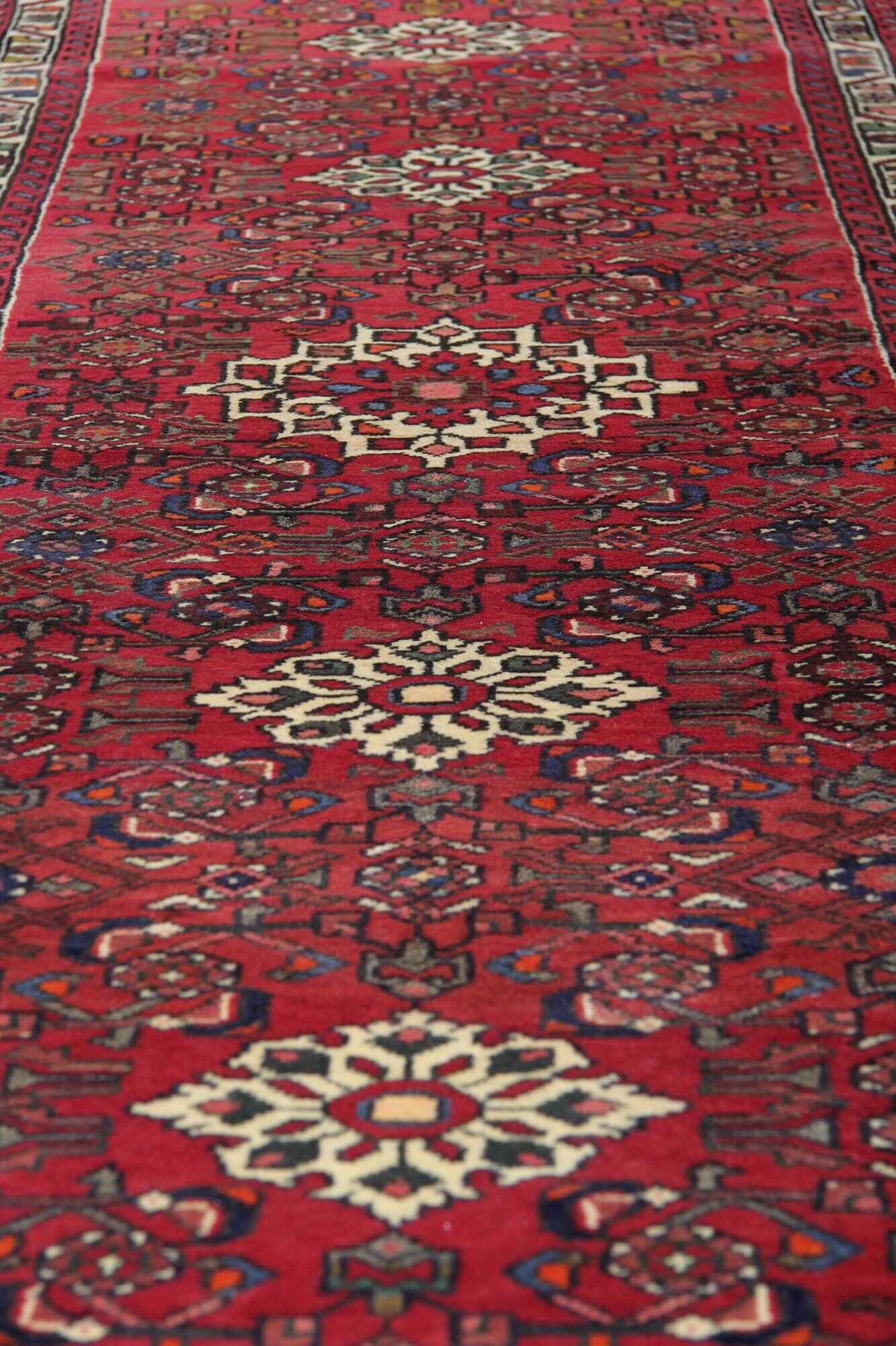 Wool Rugs Stair Runners, Red Arts Craft Runner Rug Handmade Oriental Carpet