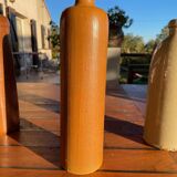Set of three stoneware bottles
