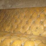 Canapé Chesterfield 2 ocre