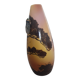 Vase en faïence, signé