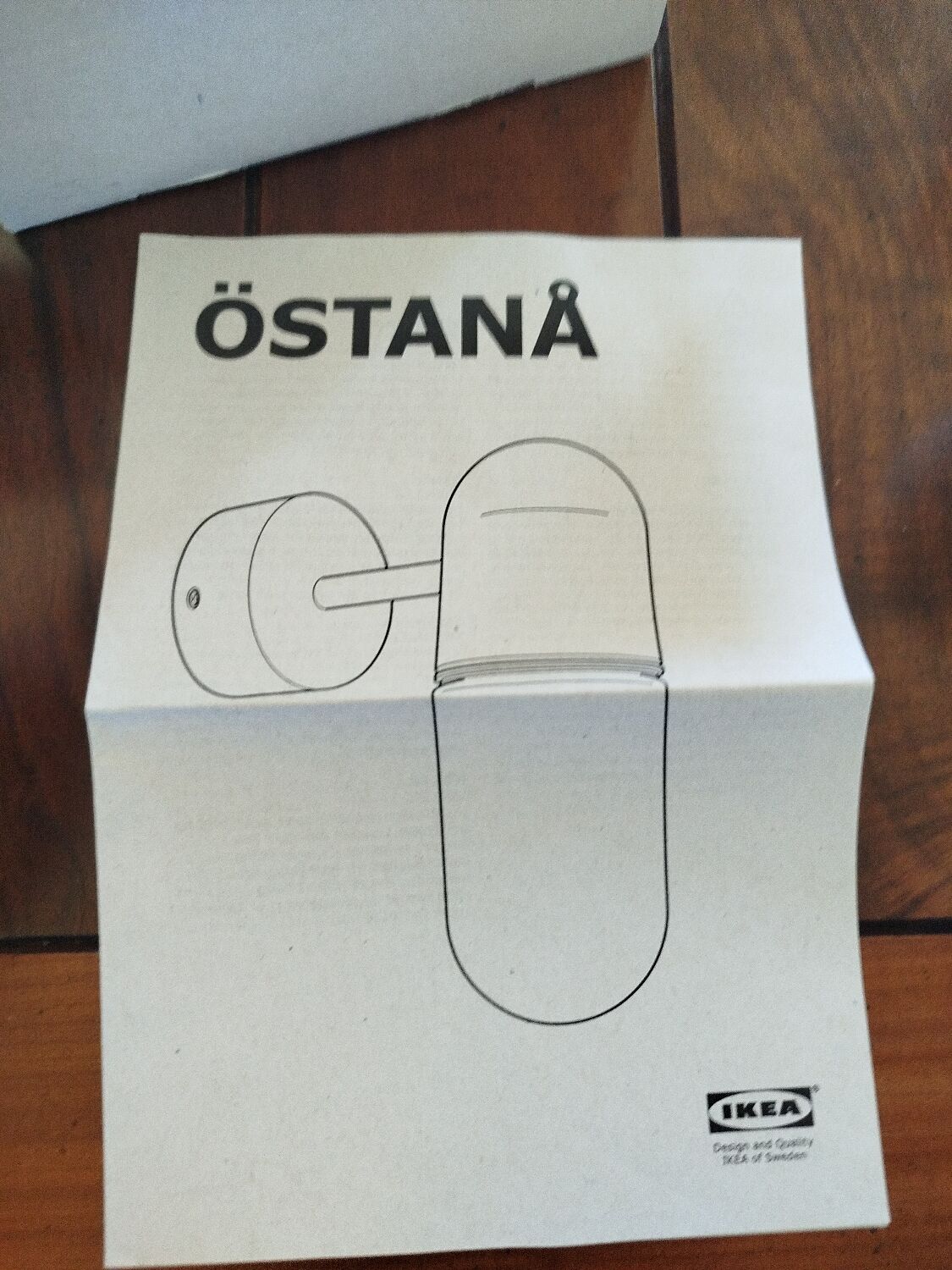 Pair of wall lights IKEA Östanå – design by Inma Bermudez