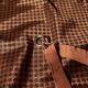 Brown soft suitcase