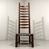 High back ladder chair 1970’s