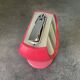 Vintage table lighter Maruman T26 Sharon – Red Space Age – 1970s