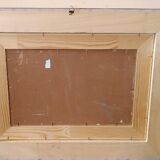 Oil painting on cardboard, dated, unsigned, late 19th century, Italian school.