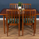 Retro Teak 1960s Meredew Dining Table & 4 Chairs Mid Century