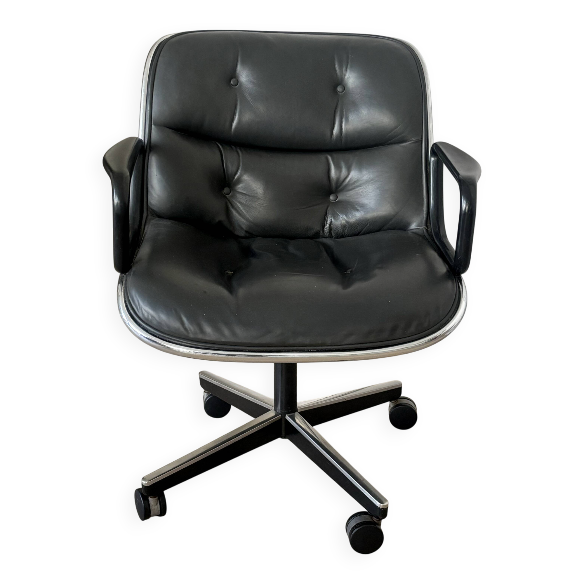 Pollock executive armchair, published by Knoll, edition 1980.