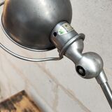 Industrial lamp Jielde two arms patina grahite