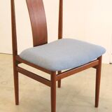 Set van 4 Henning Sørensen voor Danex eetkamerstoelen 'Vordingborg'