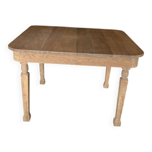 table en chêne avec - rallonges