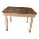 Oak table with extensions
