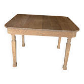 Oak table with extensions