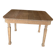 Oak table with extensions