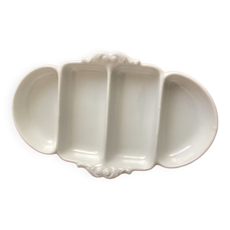 Long vintage aperitif kitchen dish