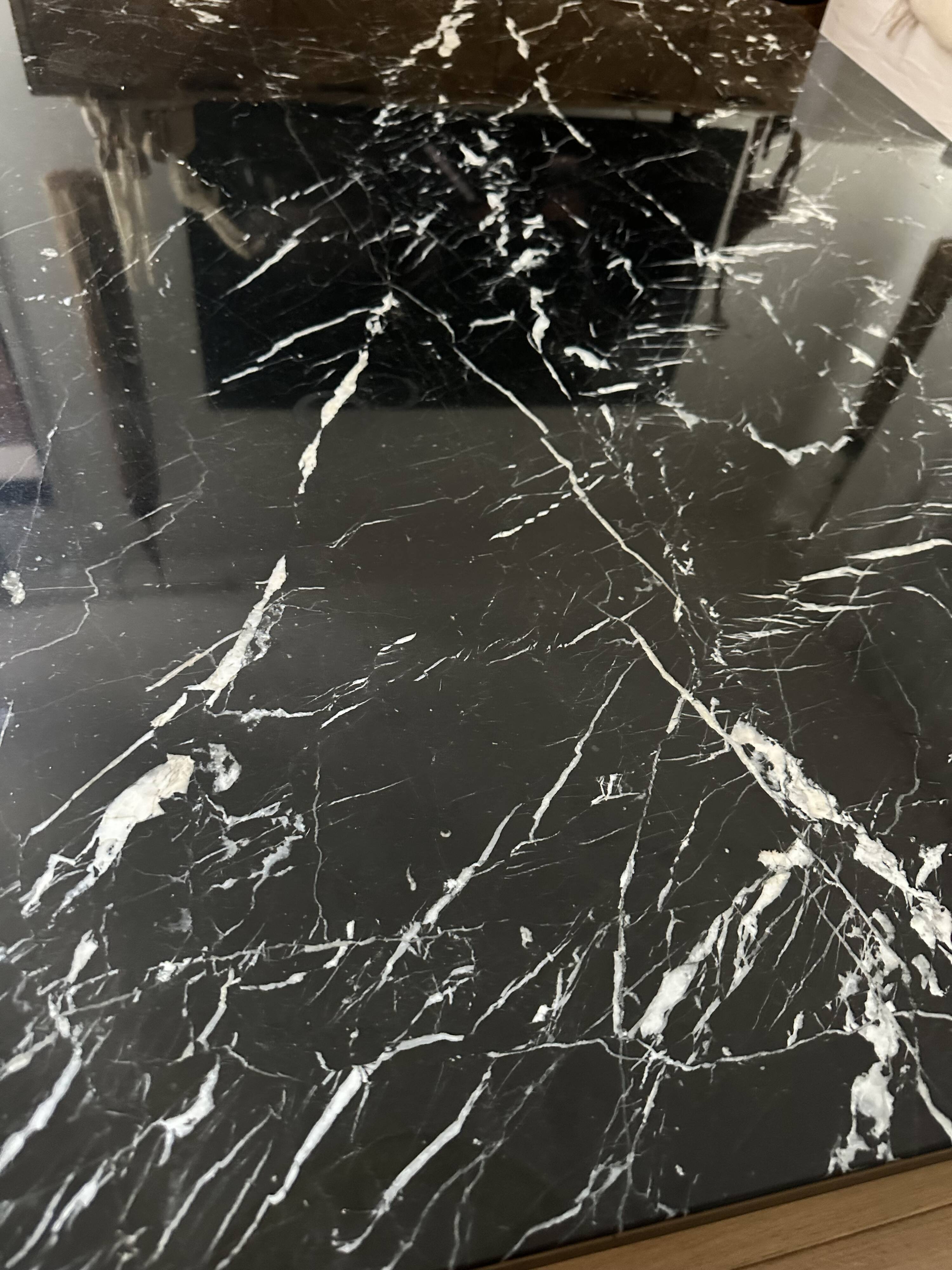 Marble table ampm