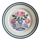 Old serving dish in Choisy-le-Roi earthenware