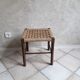 Tabouret bois et corde