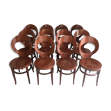 12 chairs Baumann model "Seagull"