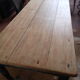 Old table feet turned