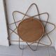 Miroir en rotin, 55 cm