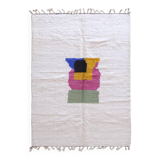 Tapis berbere fait main lain/coton 150cmx250cm