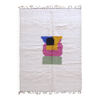 Handmade Berber rug wool/cotton 150cmx250cm