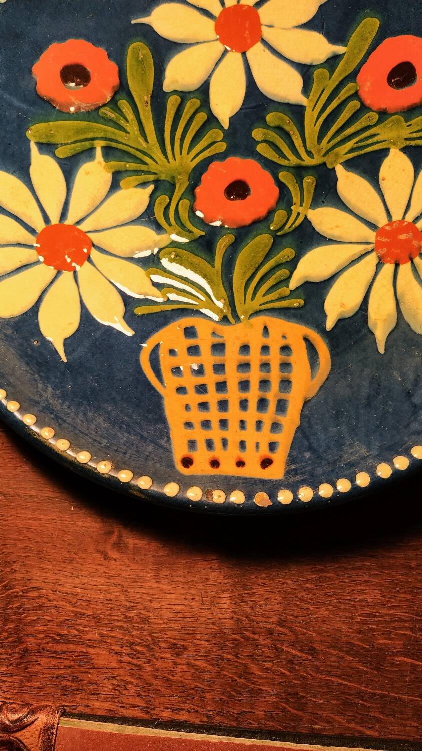 Dish - Alsatian plate 1970