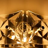 Paire d’appliques Kinkeldey en cristal.