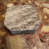 Ashtray, grey-beige marble catchall.