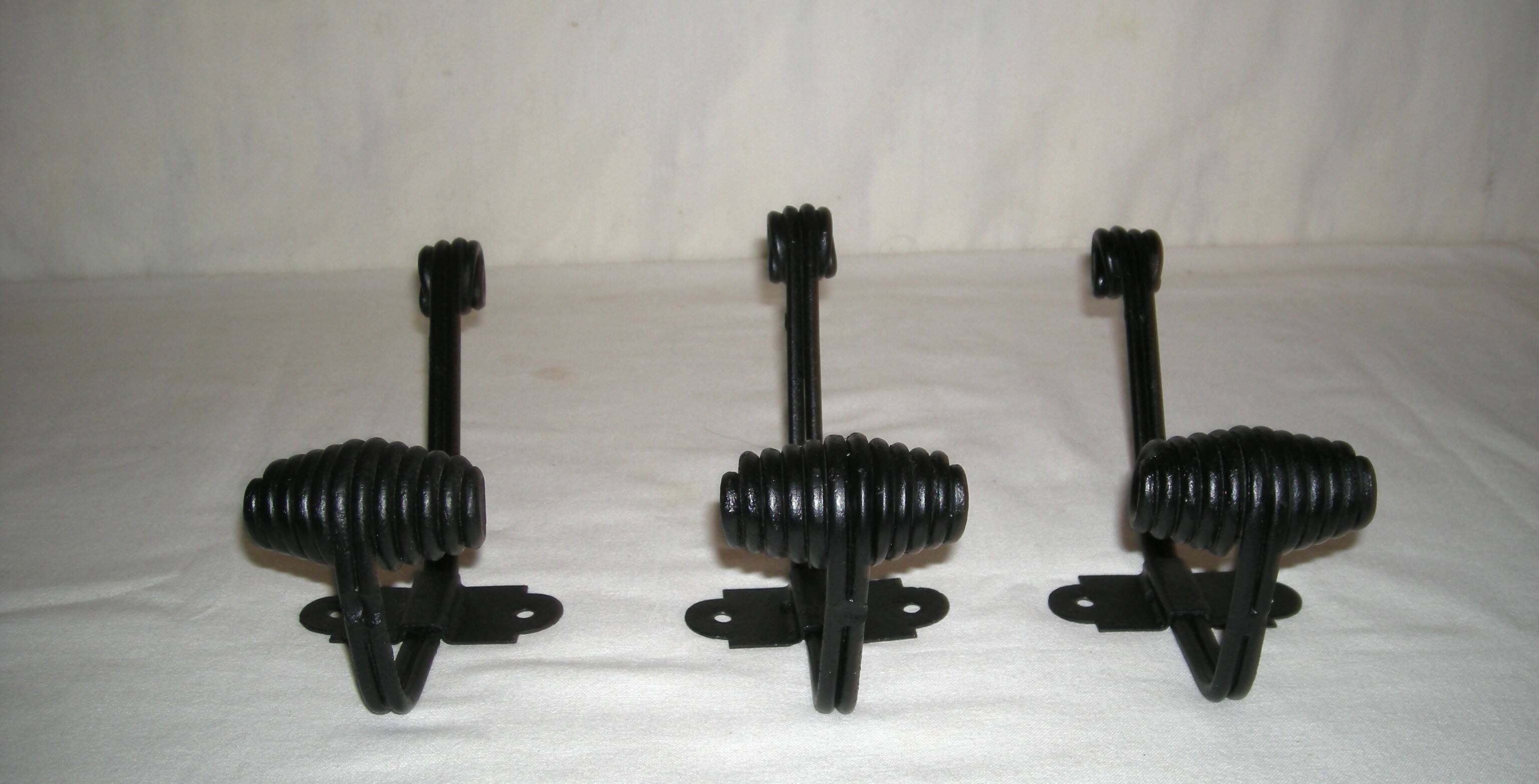 Wall coat hooks from the 1920s - 1930s