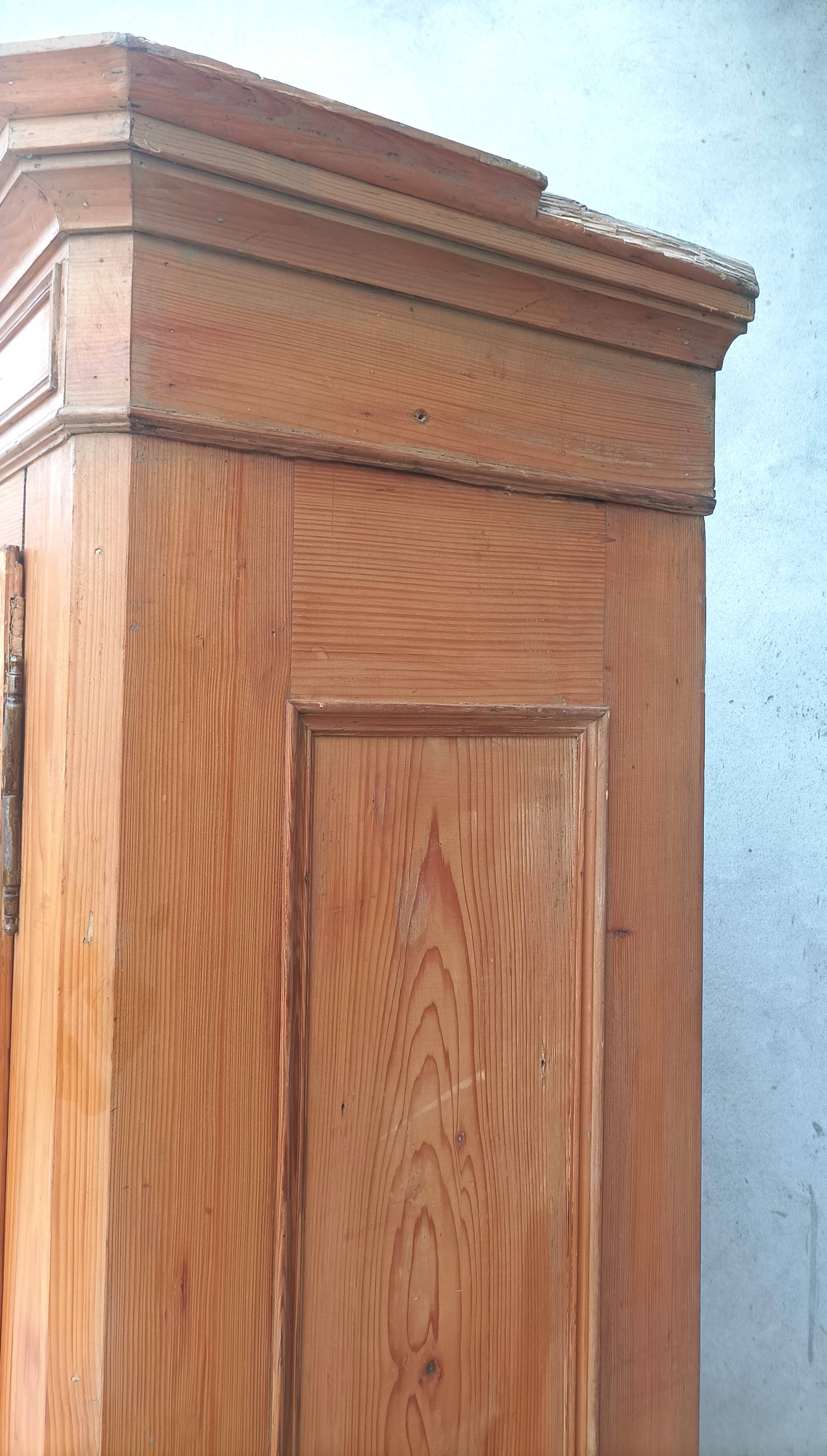 19th century larch mountain chalet wardrobe